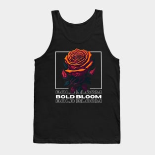 Rose Bold Bloom Tank Top